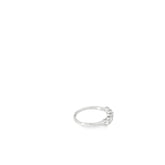 14k White Gold .83ct F VS2 5 Diamond Anniversary Band